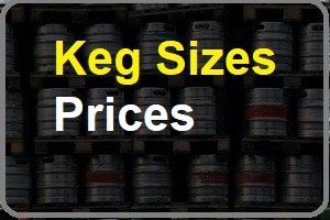 Keg sizes-prices